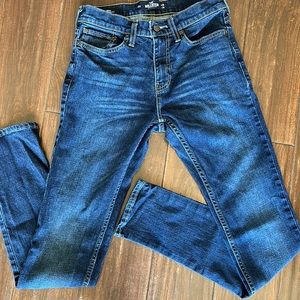 Hollister Skinny Epic Flex W 28 x L 34 Dark wash Denim Jeans pants